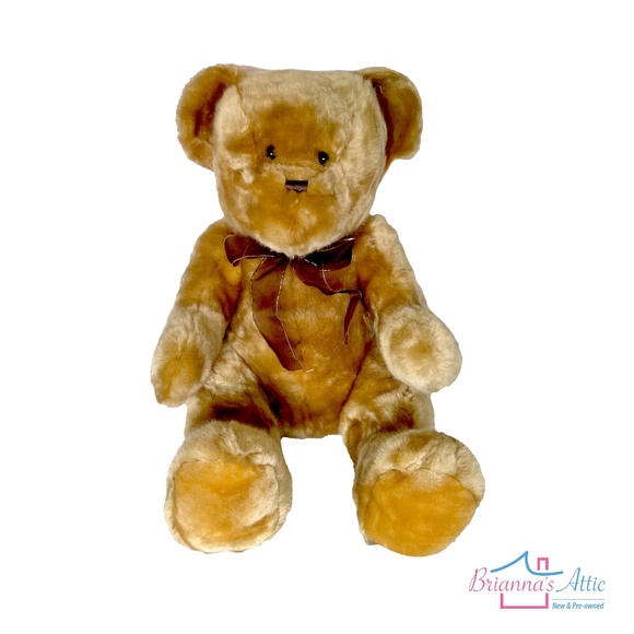 Stuffed Floppy Leg Animal Bear Brown 20" - Picture 1 of 6